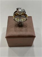 Anneau Salvini Femme in Or blanc Perla 0.12 Ct N86995C - N86995C